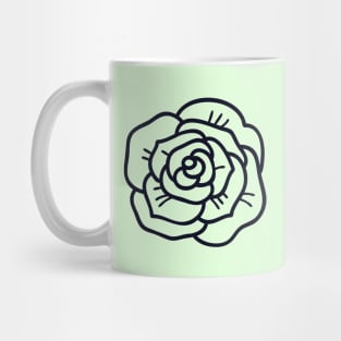 Ornamental Flower Mug